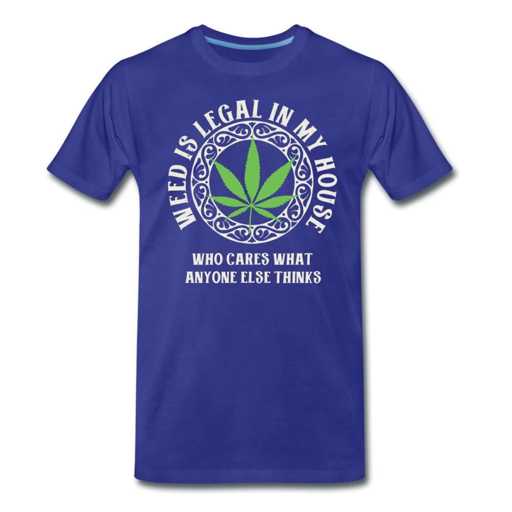 Männer Premium T-Shirt - Weed is legal - Königsblau