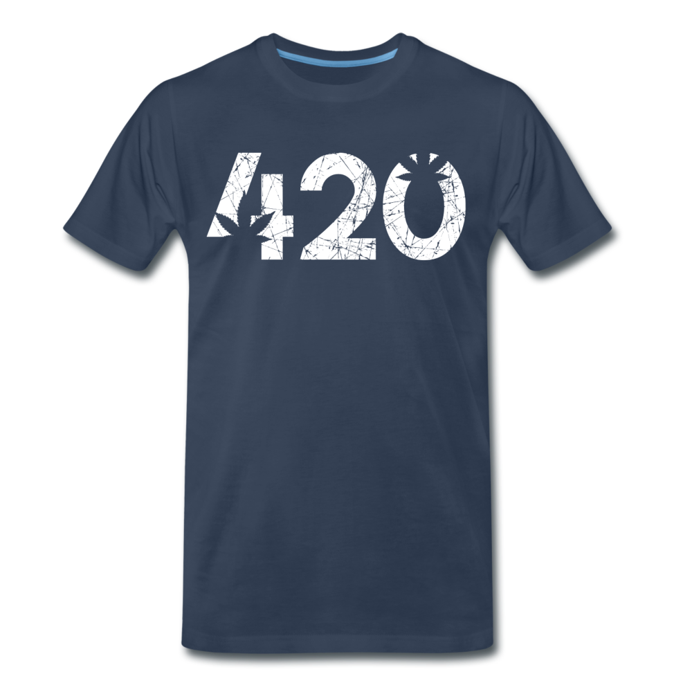 Männer Premium T-Shirt - 420 - Navy