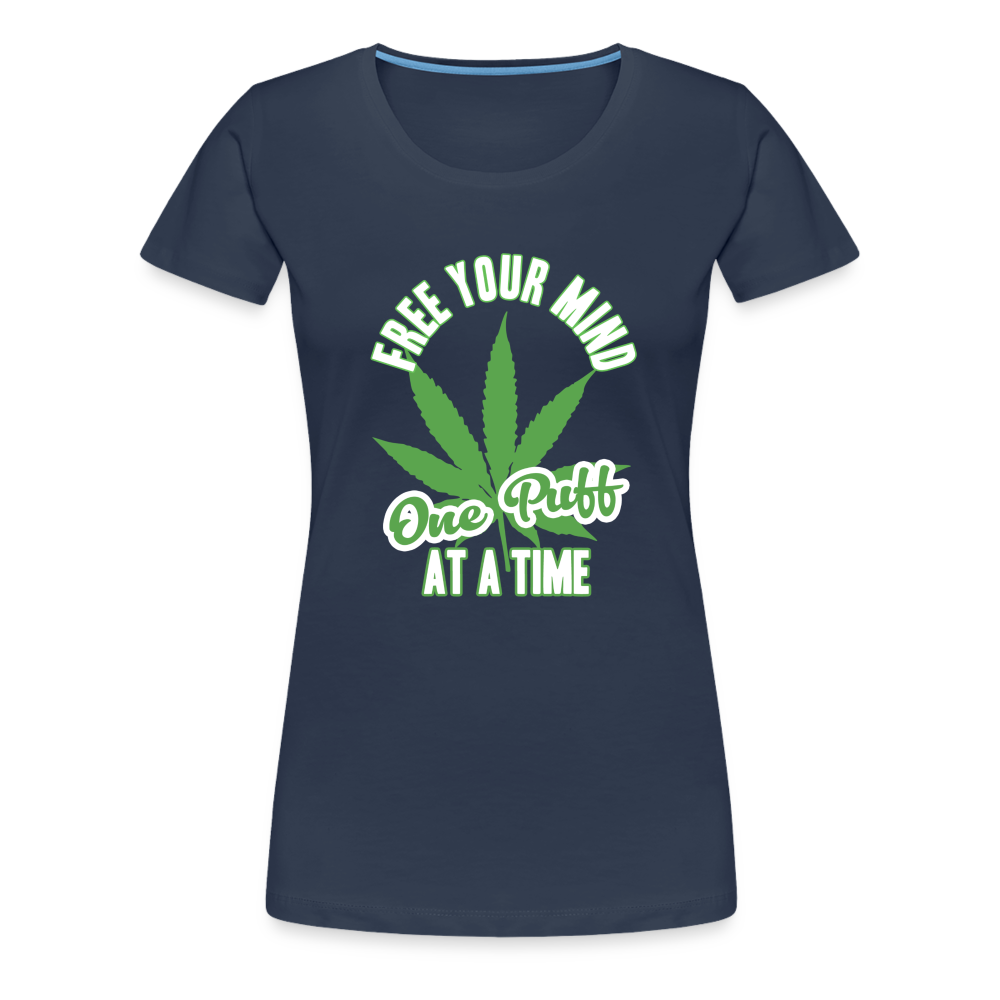 Free Your Mind - One Puff At A Time - Navy
