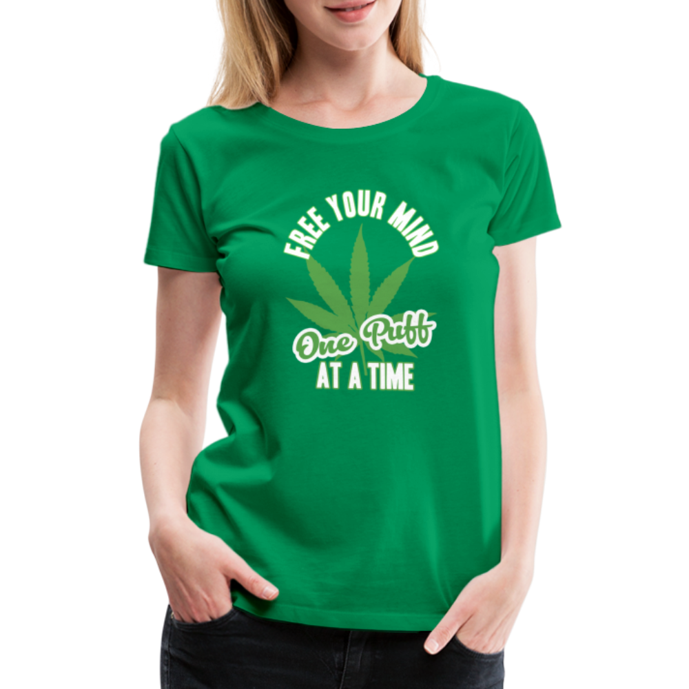 Free Your Mind - One Puff At A Time - Kelly Green