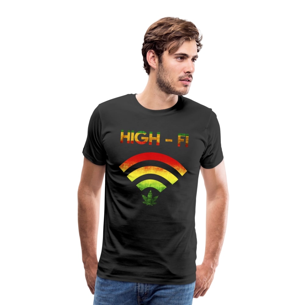 Männer Premium T-Shirt - High - Fi 