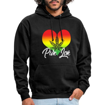 Pure Love - Damen & Herren Weed Hoodie