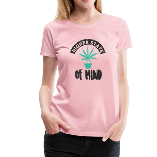 Higher State of Mind - Damen Weed Shirt
