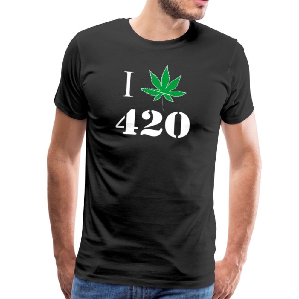 T-Shirt - I Love 420 - Men