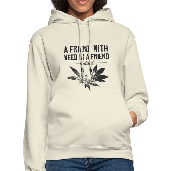 unisex-hoodie-weed-friends - girl