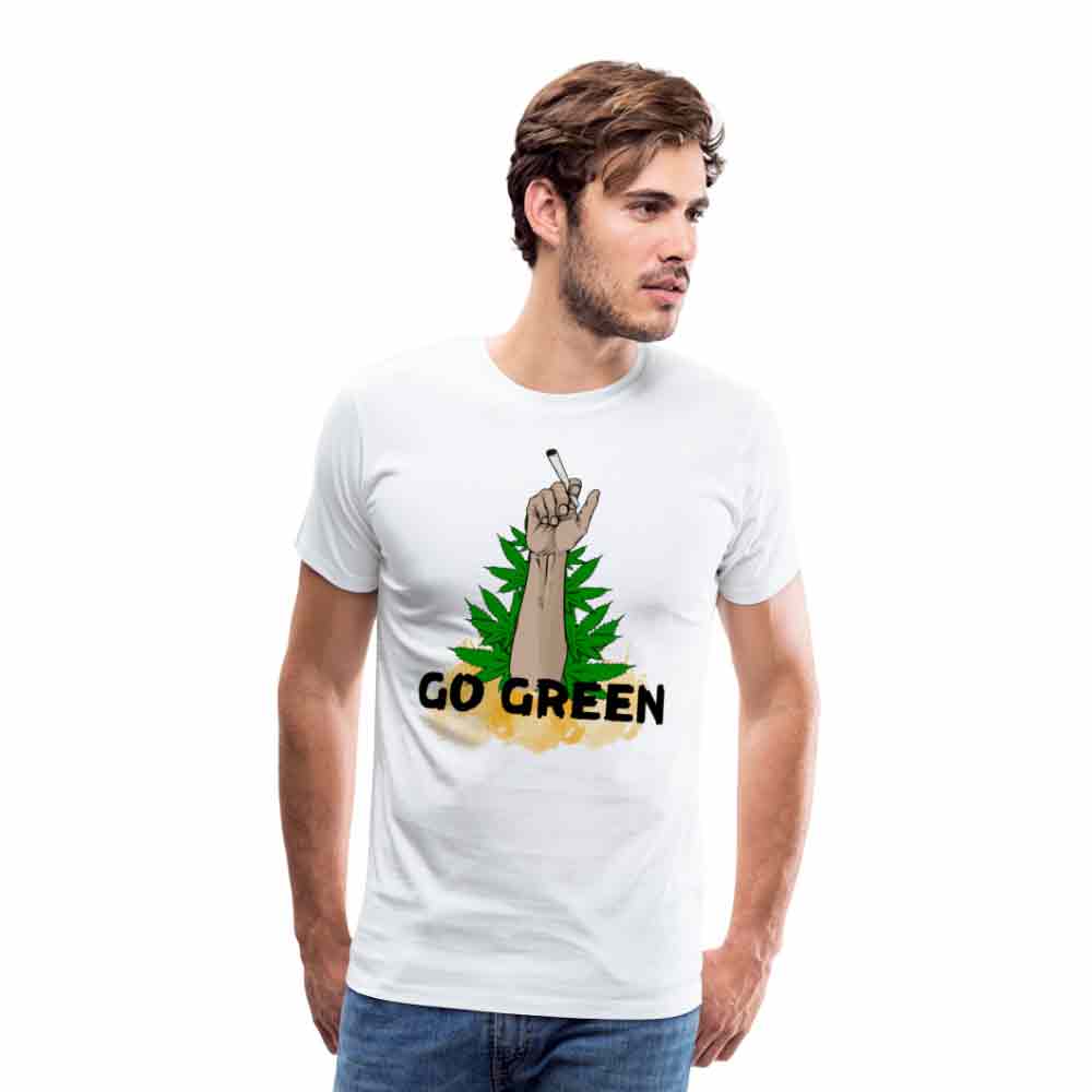 Männer Premium T-Shirt - Go Green