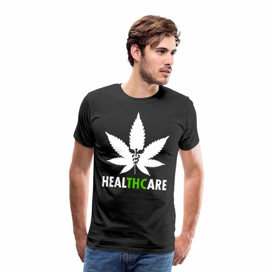 HealTHCare - Herren Weed Shirt