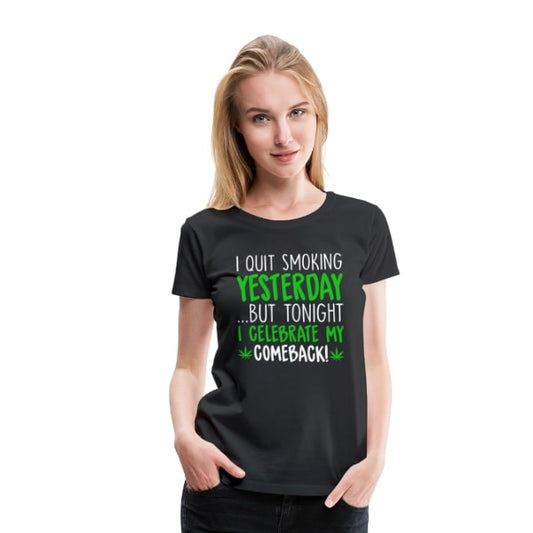 Frauen Premium T-Shirt - Comeback 