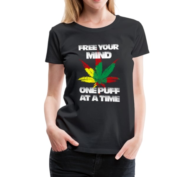 Frauen Premium T-Shirt - Free your Mind 