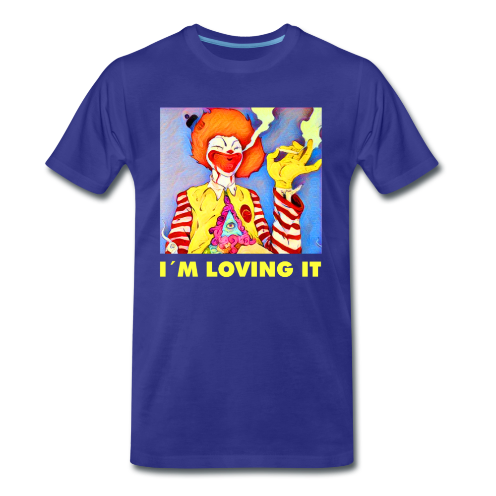 Männer Premium T-Shirt - i´m Loving it - Königsblau