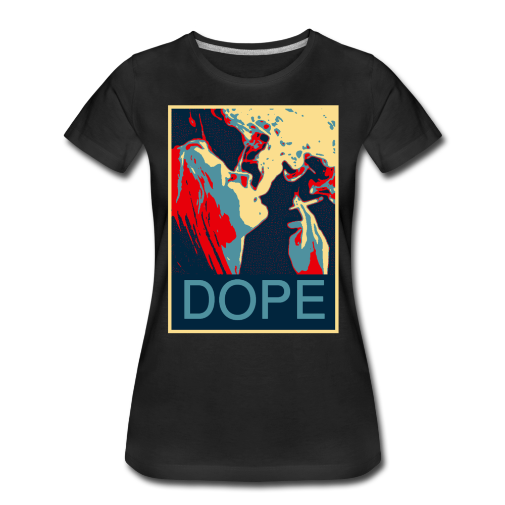 Frauen Premium T-Shirt - Dope Girl - Schwarz