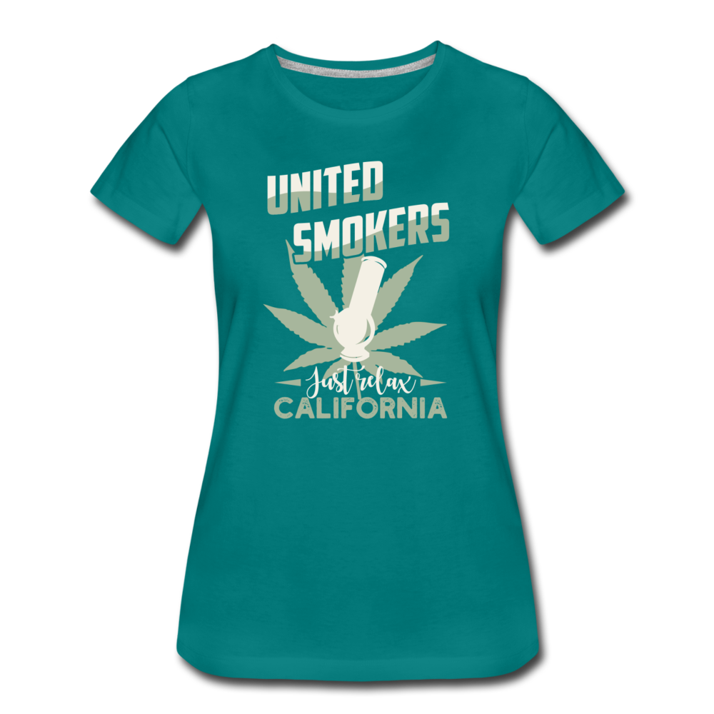 Frauen Premium T-Shirt - united smokers - Divablau