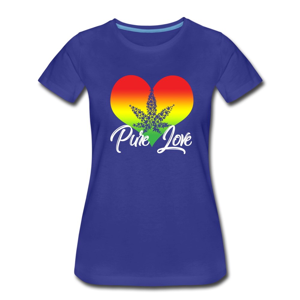 Frauen Premium T-Shirt - Pure Love - Königsblau