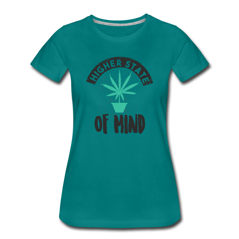 Frauen Premium T-Shirt - Higher State of mind - Divablau