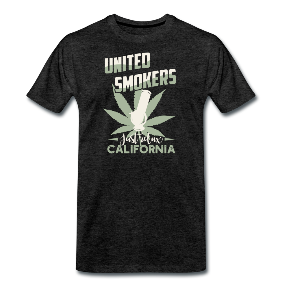 Männer Premium T-Shirt - United Smokers - Anthrazit