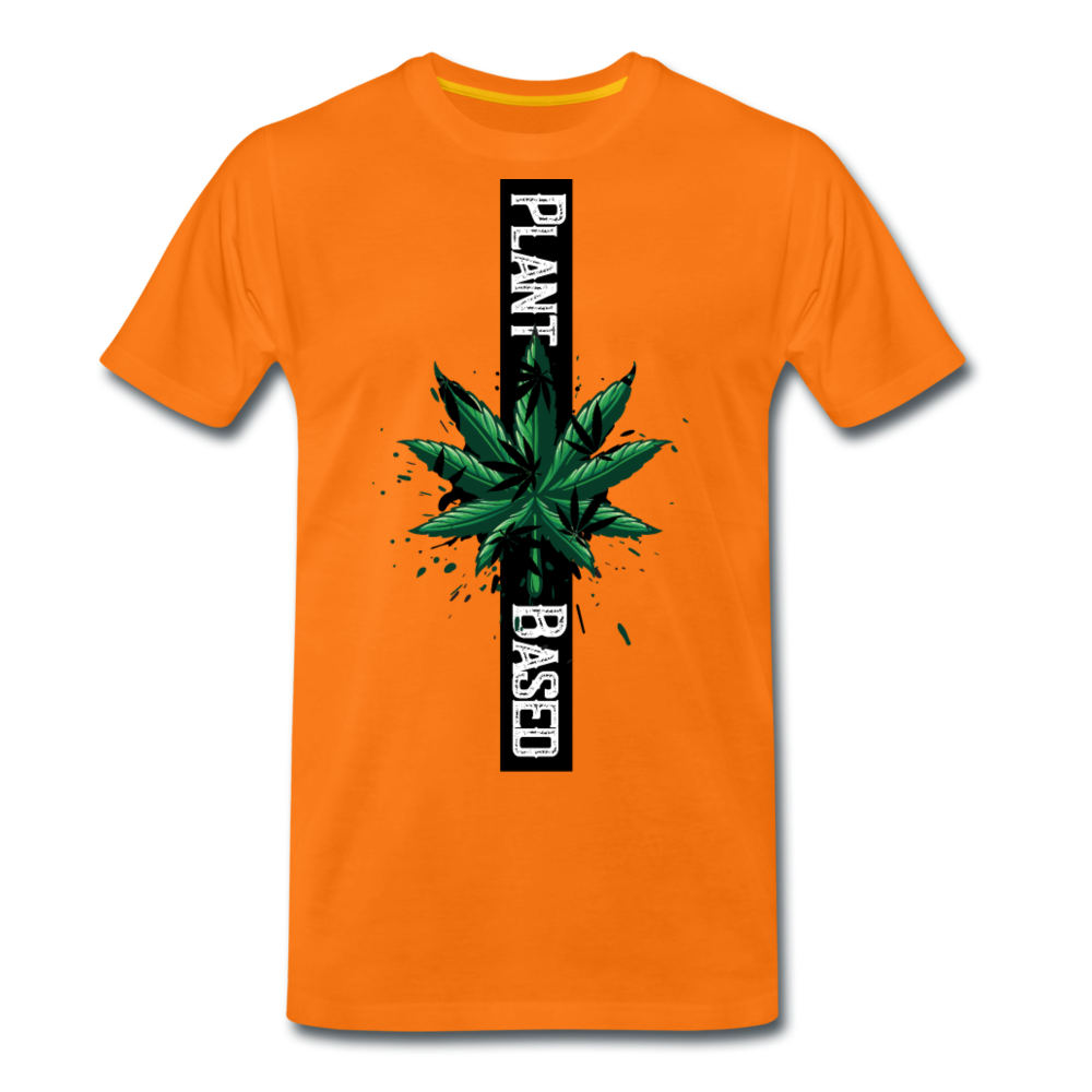 Männer Premium T-Shirt - Plant Based - Orange