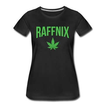 RAFFNIX (Grün) - T-Shirt Girls - Schwarz