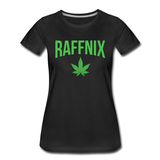 RAFFNIX (Grün) - T-Shirt Girls - Schwarz
