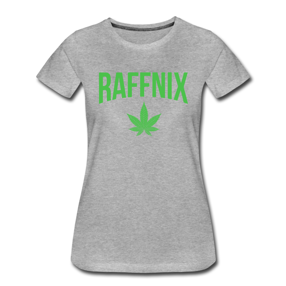 RAFFNIX (Grün) - T-Shirt Girls - Grau meliert