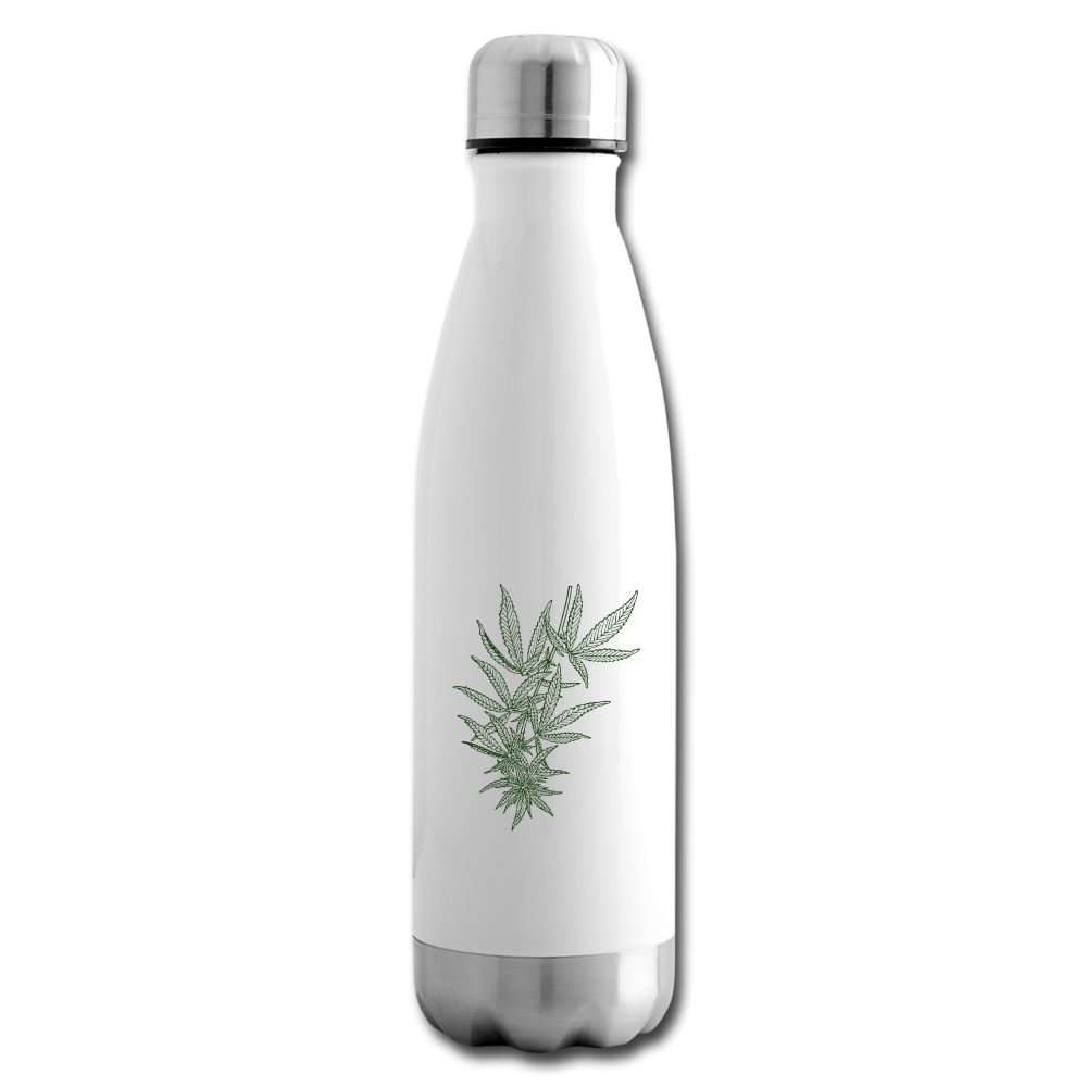 Trinkflasche Weed - Isoliert - Weiß