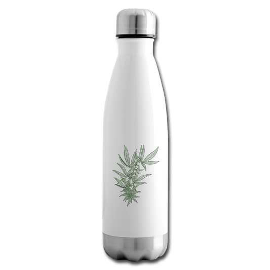 Trinkflasche Weed - Isoliert - Weiß