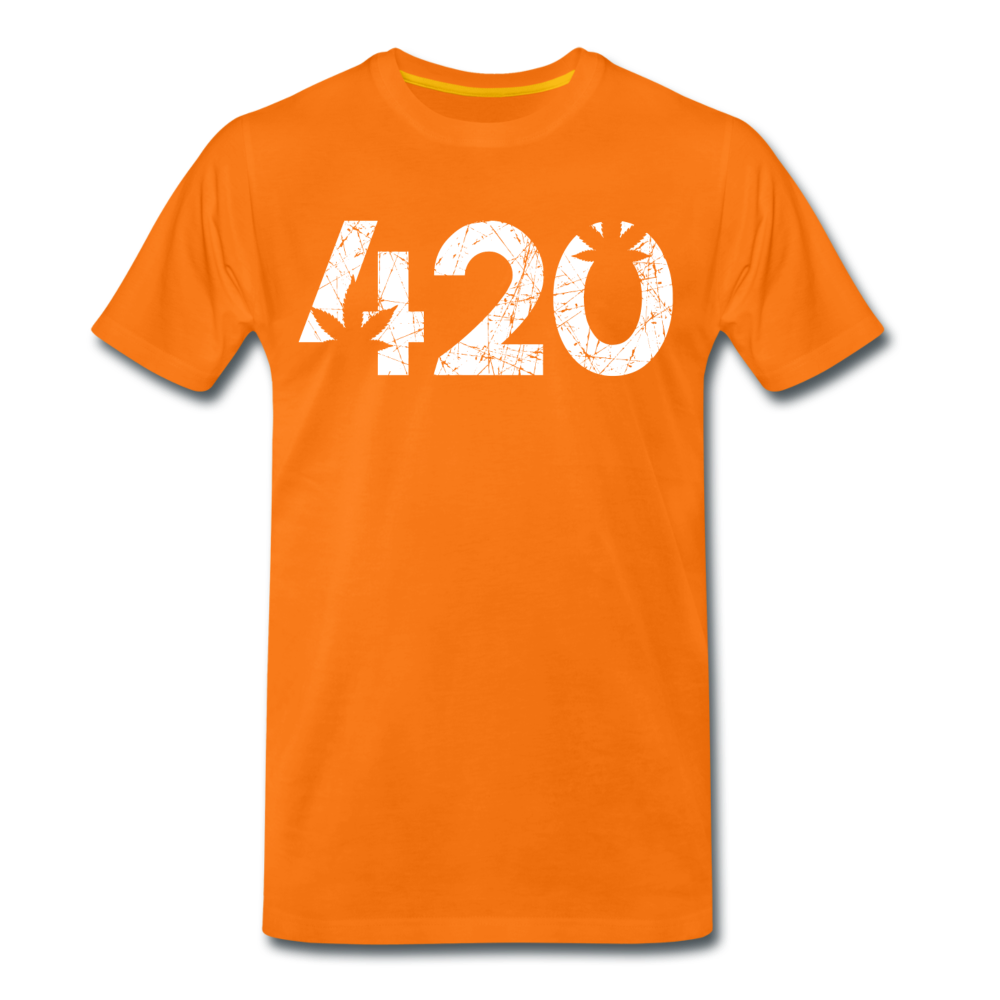 Männer Premium T-Shirt - 420 - Orange