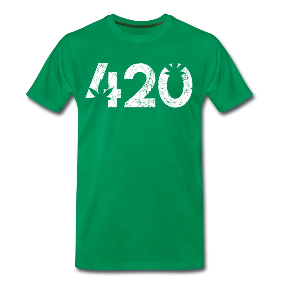 Männer Premium T-Shirt - 420 - Kelly Green