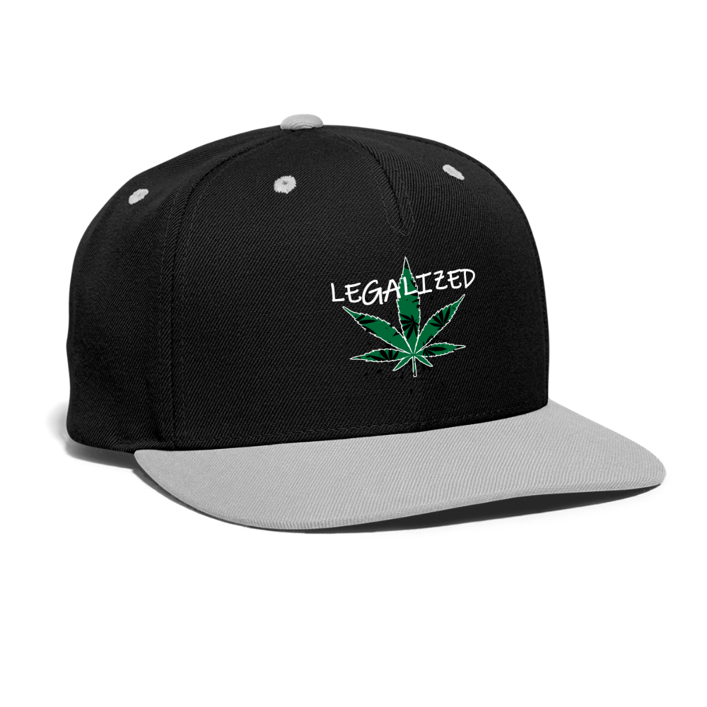CAP - LEGALIZED WEED - Schwarz Grau