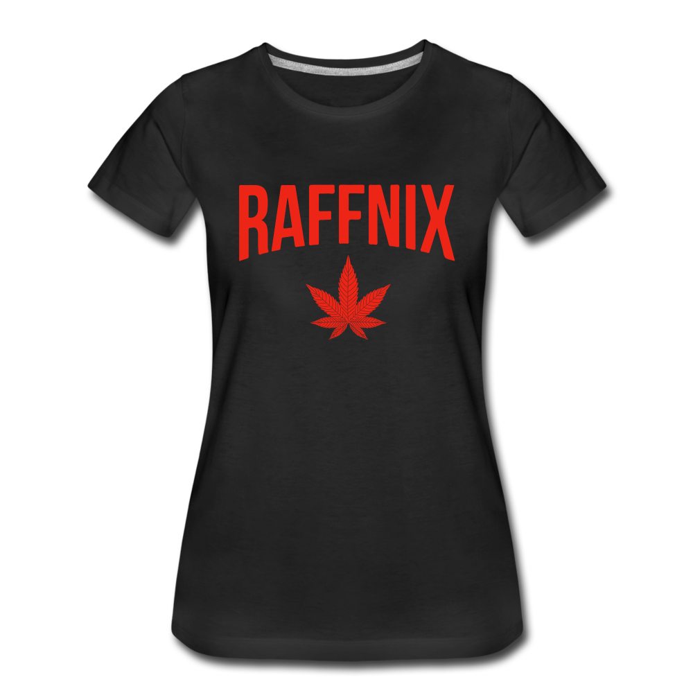 RAFFNIX (Rot) - T-Shirt Girls - Schwarz