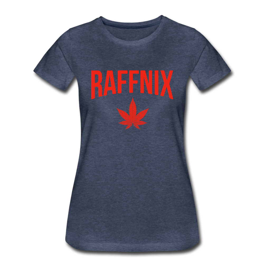 RAFFNIX (Rot) - T-Shirt Girls - Blau meliert