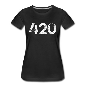Frauen Premium T-Shirt - 420 - Schwarz
