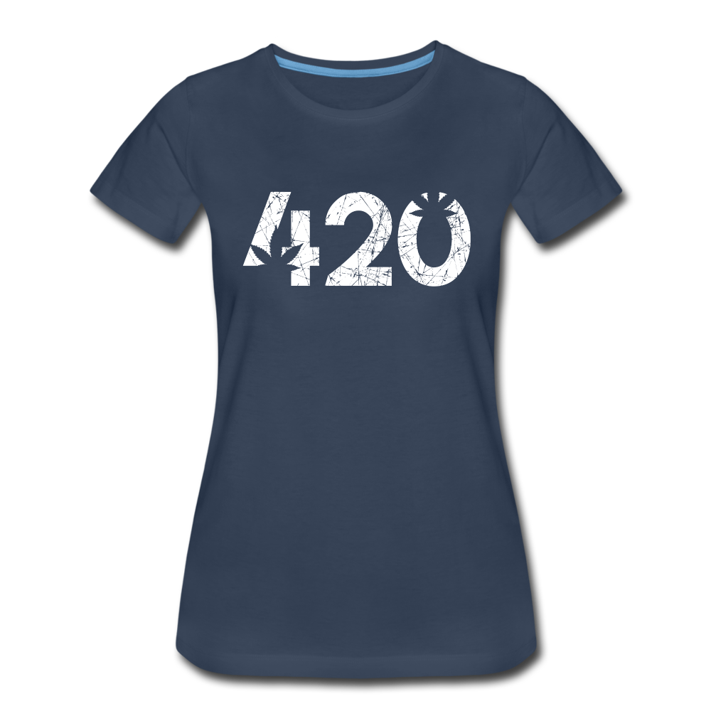 Frauen Premium T-Shirt - 420 - Navy