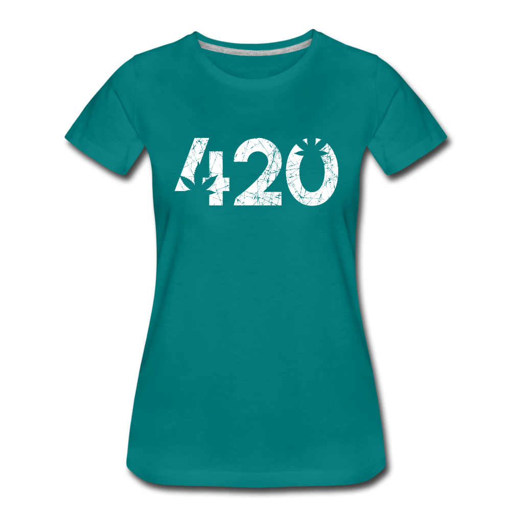 Frauen Premium T-Shirt - 420 - Divablau