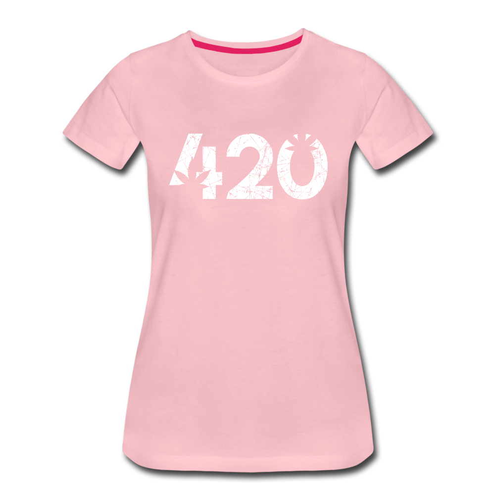 Frauen Premium T-Shirt - 420 - Hellrosa
