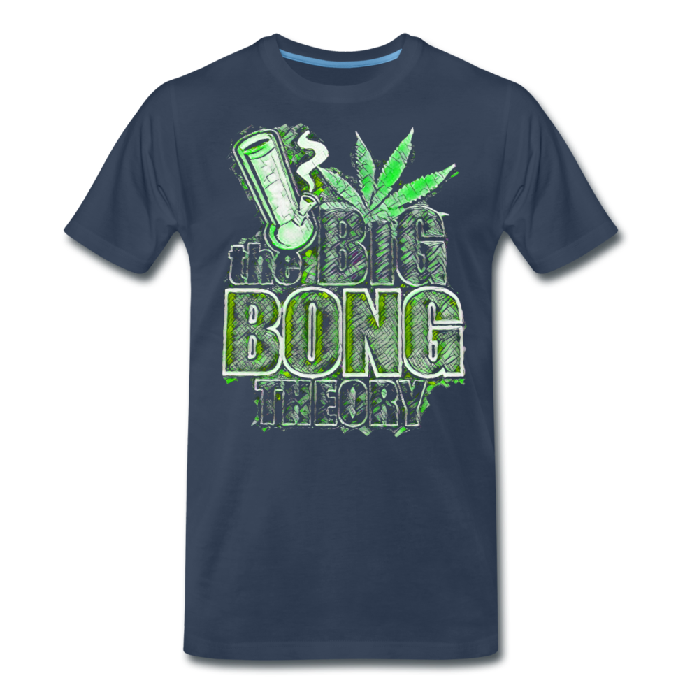 Männer Premium T-Shirt - Big Bing Theory - Navy