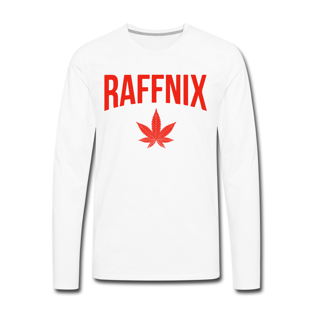 RAFFNIX - Men's Premium Shirt - rot - Weiß