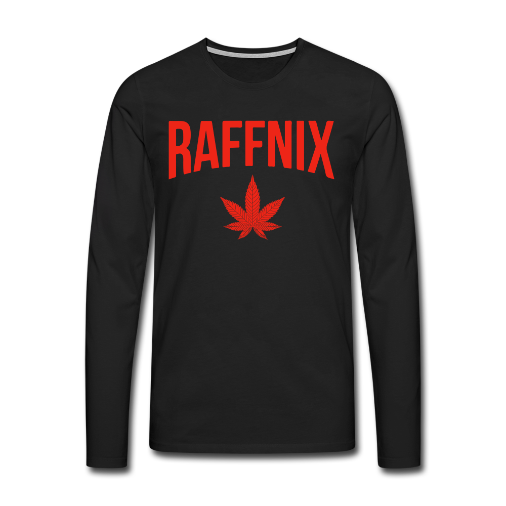 RAFFNIX - Men's Premium Shirt - rot - Schwarz