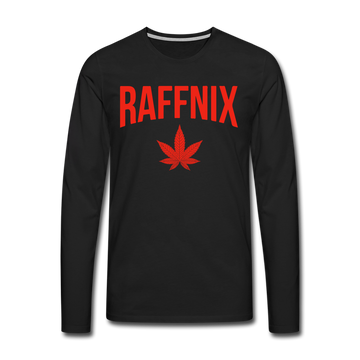 RAFFNIX - Men's Premium Shirt - rot - Schwarz