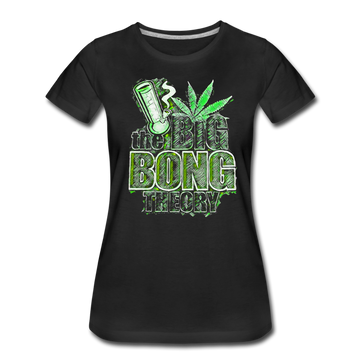 Frauen Premium T-Shirt - Big Bong Theory - Schwarz