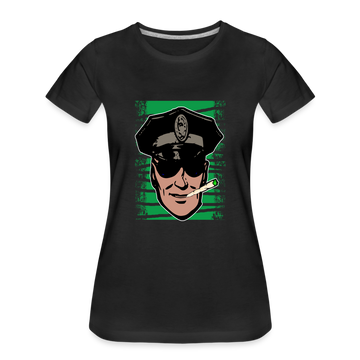 Weed Police - Damen Weed Shirt - Schwarz