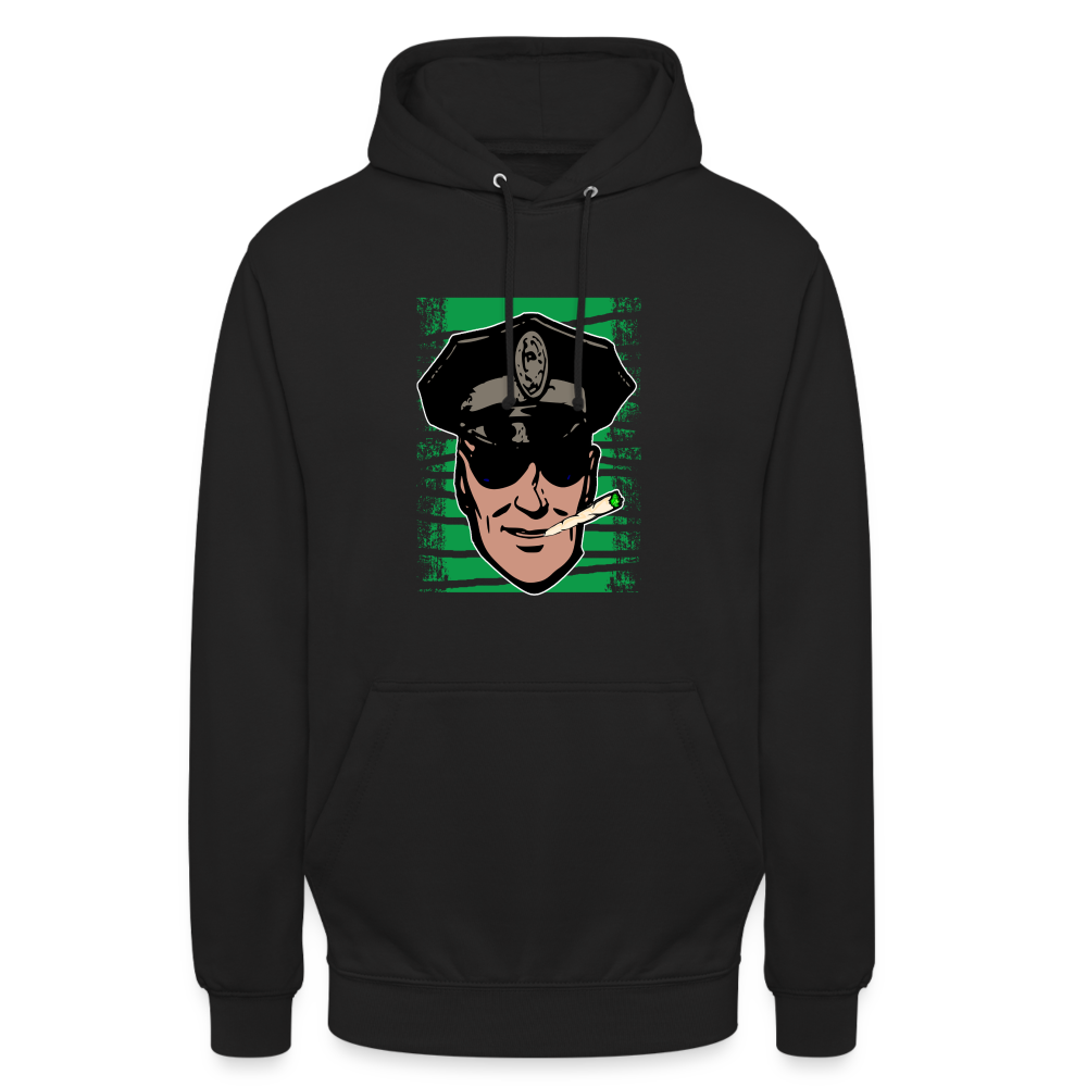 Weed Police - Damen & Herren Weed Hoodie - Schwarz