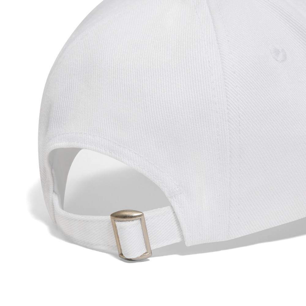 RAFFNIX - Weed Cap Baseballkappe - Weiß/Weiß