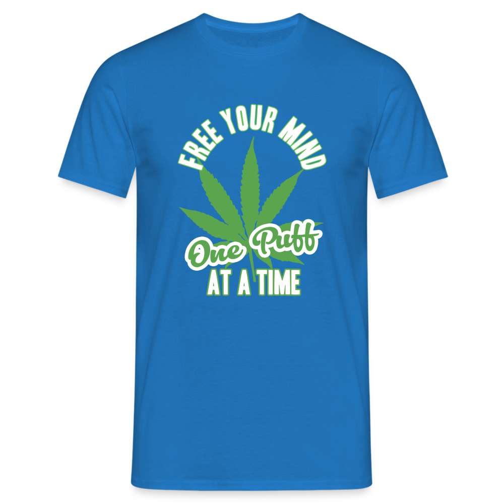 Free Your Mind - One Puff At A Time - Royalblau