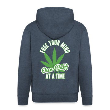 Free Your Mind - One Puff At A Time - Jeansblau