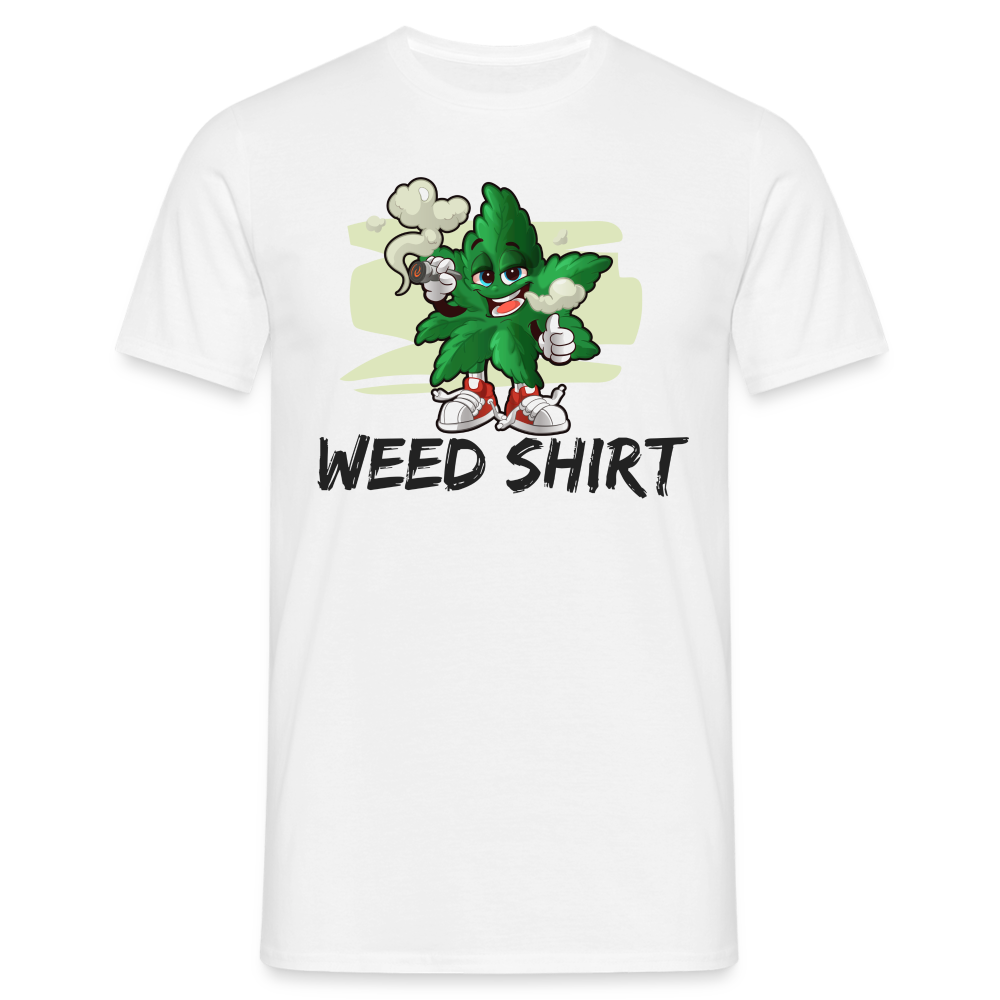Weed Shirt Original - weiß