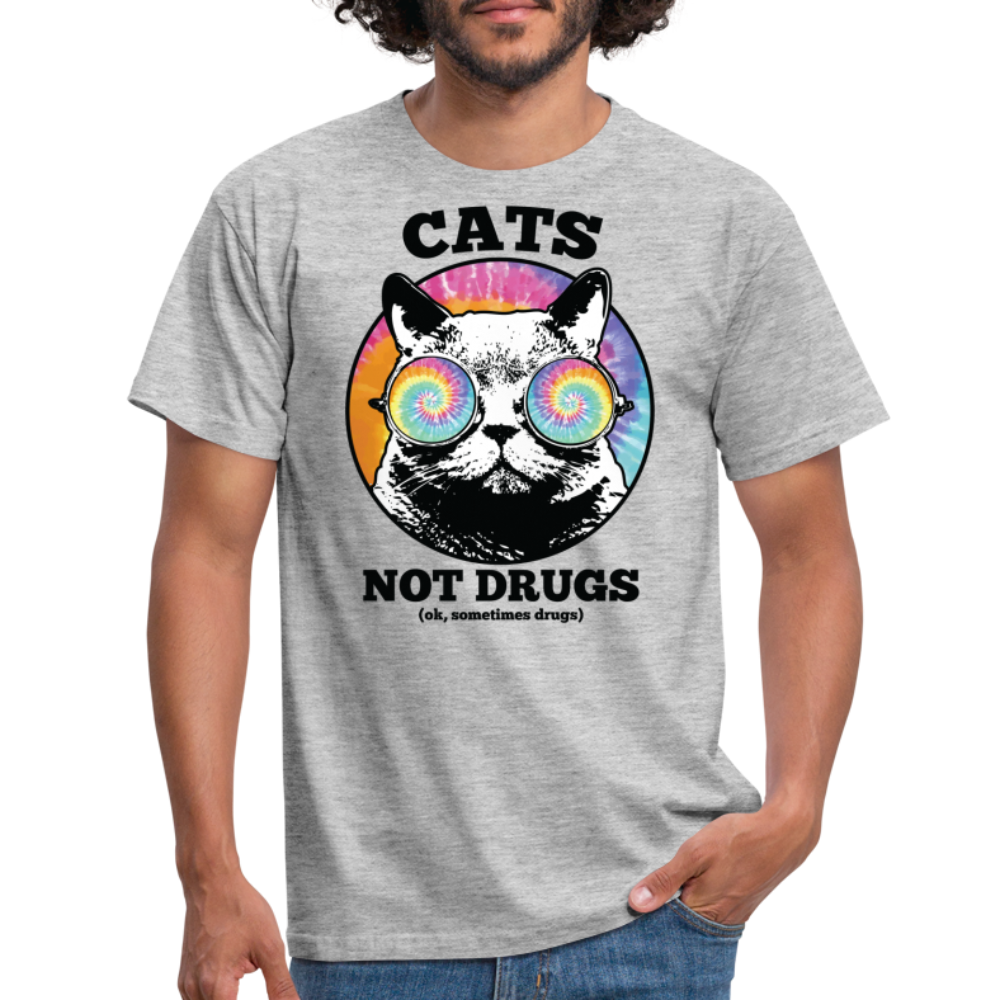 CATS - NOT DRUGS - Grau meliert