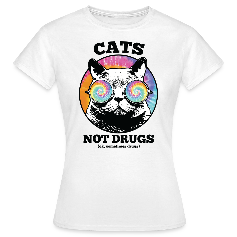 CATS - NOT DRUGS - weiß