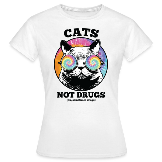 CATS - NOT DRUGS - weiß