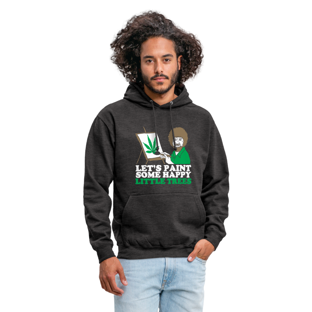 Let's Paint - Männer Weed Hoodie - Anthrazit
