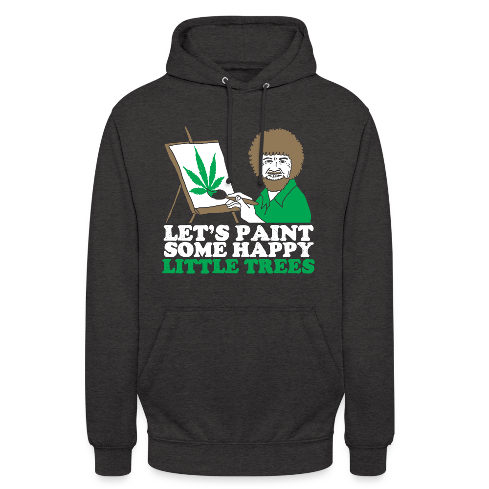 Let's Paint - Männer Weed Hoodie - Anthrazit